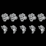 MK3 Helmet - Bionics - Set of 10