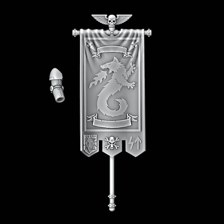 Legio Fenris Firewolves Banner