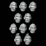 Veteran Sallet Helmets - Set of 10