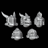 Legio Draconis Helmets - Set of 5