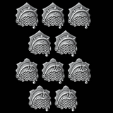 Legio Draconis Terminator Pads - Set of 10