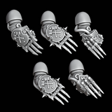 Legio Draconis Terminator Lightning Claws - Right Handed - Set of 5