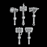 Legio Draconis One Handed Thunder Hammers - Left Handed - Set of 5