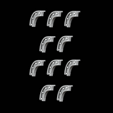 Greek / Roman Small Helmet Crests - Set of 10