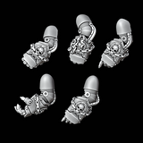 Skull Power Fists - Set of 5 - Left Handed