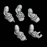 Skull Power Fists - Set of 5 - Right Handed