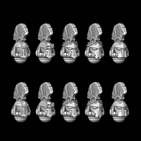 Crested Roman Helmets - Legio Ultra - Set of 10