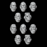 Bionic Marine Heads - Set of 10