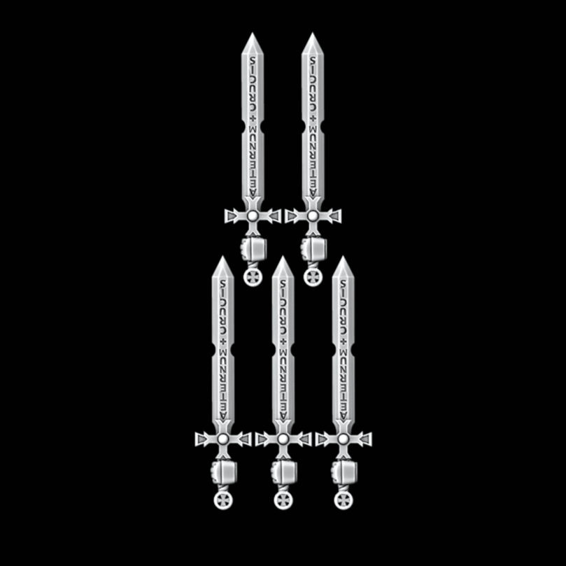 Aeturnum Power Swords - Set of 5 - Left Handed - Archies Forge