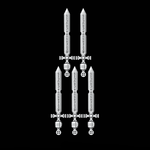 Aeturnum Power Swords - Set of 5 - Right Handed - Archies Forge