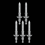 Angel Power Swords - Set of 5 - Left Handed - Archies Forge