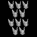Assorted Winged Helmets - Set of 10 - Archies Forge