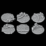 Base Topper - Ruined Viking Temple - Set 1 - 28/32/40mm - Archies Forge