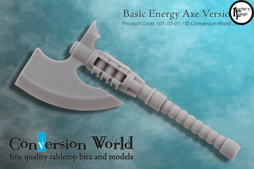 Basic Energy Axe Version 1 - Archies Forge