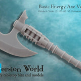 Basic Energy Axe Version 2 - Archies Forge
