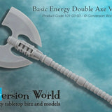 Basic Energy Double Axe Version 1 - Archies Forge