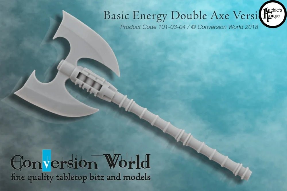 Basic Energy Double Axe Version 2 - Archies Forge