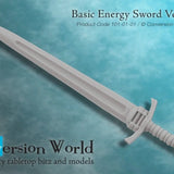 Basic Energy Sword Version 1 X 1 - Archies Forge