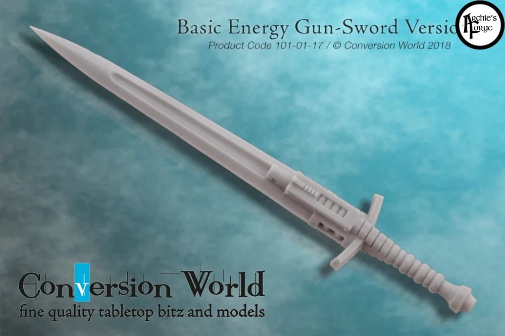 Basic Gun Energy Sword Version 1 - Archies Forge