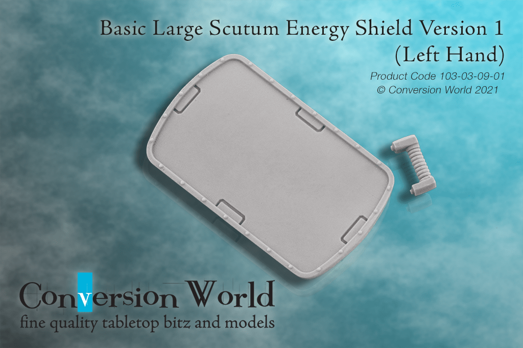 Basic Large Scutum Energy Shield Version 1 (Left Hand) X 1 - Archies Forge