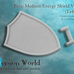 Basic Medium Energy Shield Version 1 (Left Hand) X 1 - Archies Forge