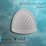 Basic Shoulder Pad Version 4 (Scales Type A) - Archies Forge