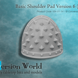 Basic Shoulder Pad Version 6 (Spikes) - Archies Forge