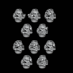 Bionic Aggressive Grill Helmets - Set of 10 - Archies Forge