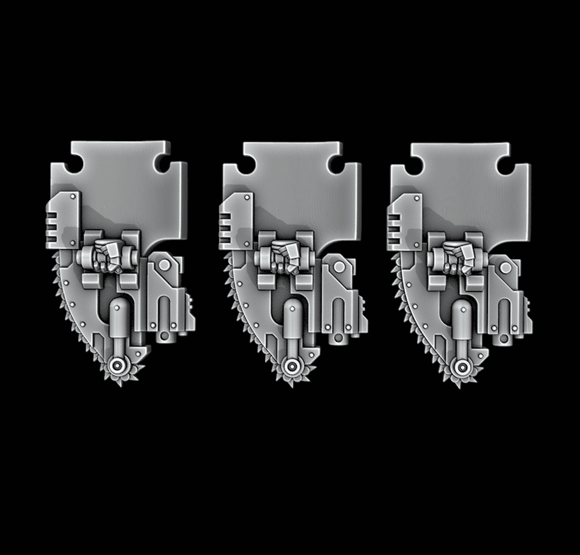 Bolter Chainshields - Set of 3 - Archies Forge