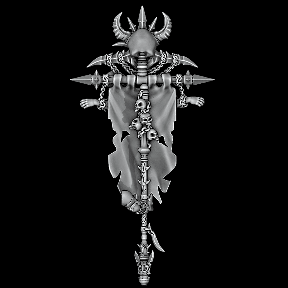 Chaotic Banner - Crucifixion - Archies Forge