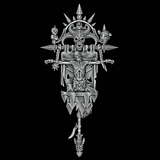 Chaotic Crucifixion Banner - Archies Forge