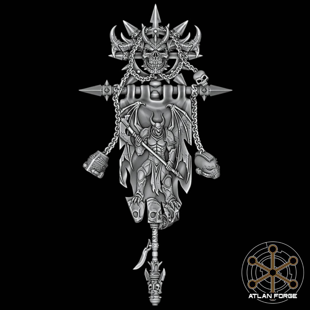 Chaotic Demon Banner - Archies Forge