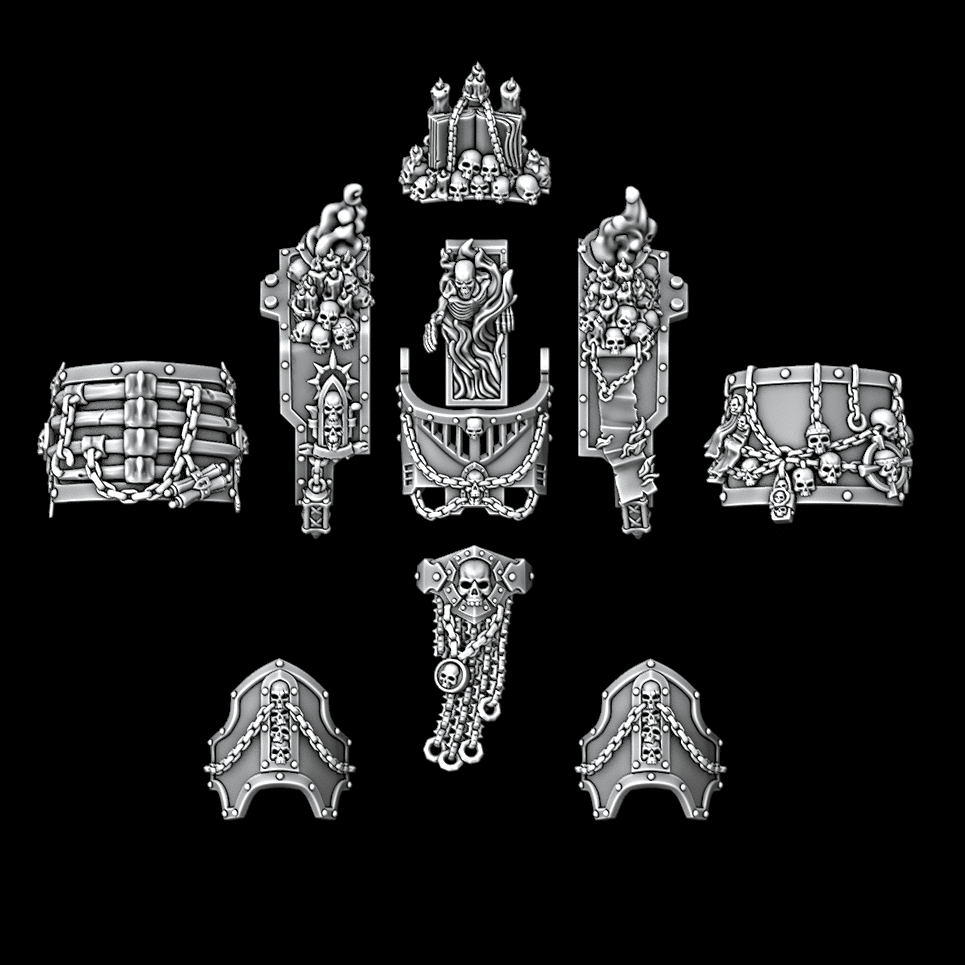 Chaplain / Legio Damnation Brutalis Dreadnought Upgrade Kit - Archies Forge