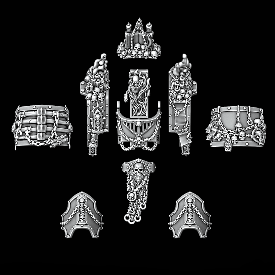 Chaplain / Legio Damnation Dreadnought Upgrade Kit - Archies Forge