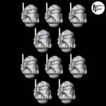 Clone Trooper Helmets - Set of 10 - Archies Forge