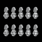 Crested Roman Helmets - Legio Ultra - Set of 10 - Archies Forge