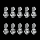 Crested Roman Helmets - Legio Ultra - Set of 10 - Archies Forge