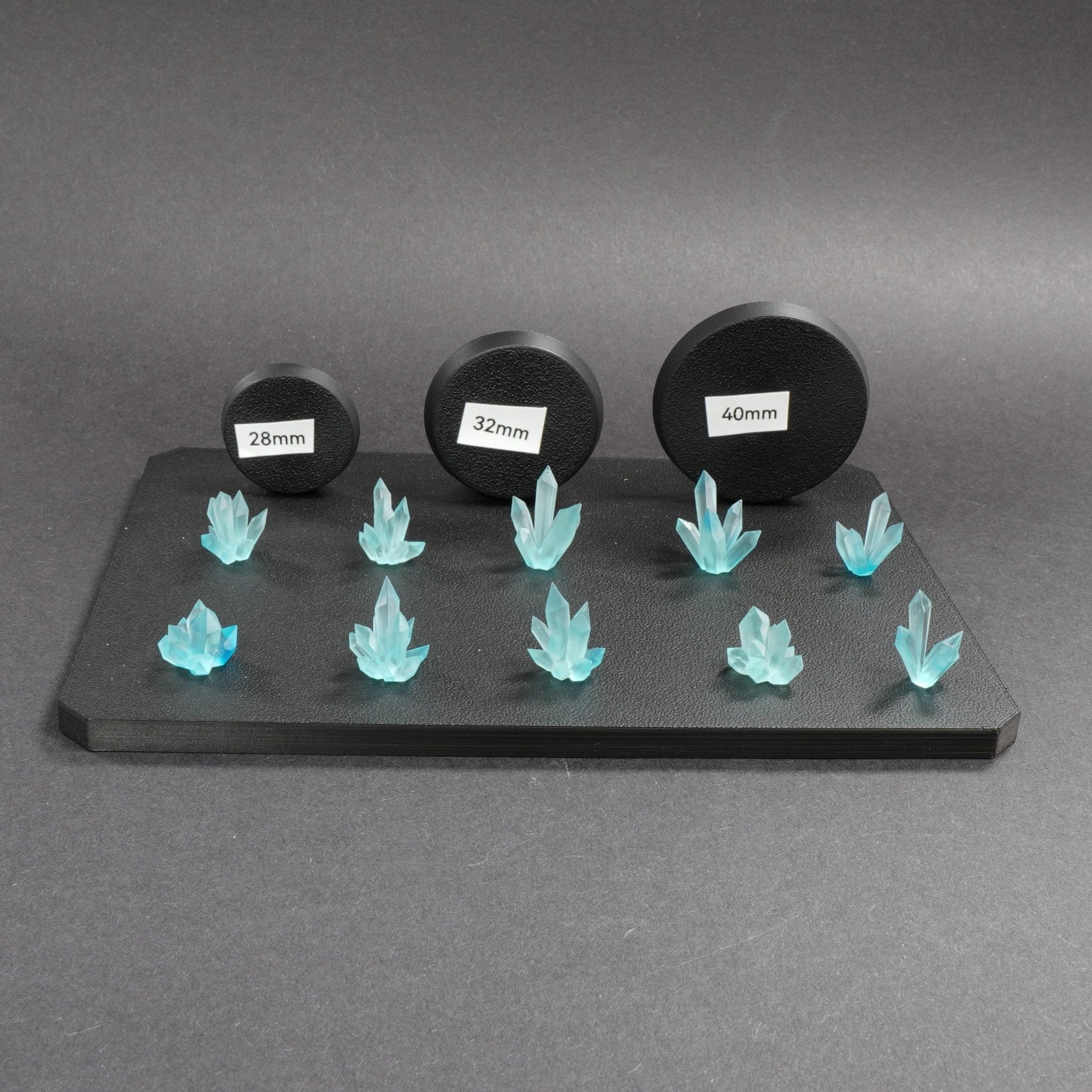 Crystals - Clear Blue Resin - Archies Forge