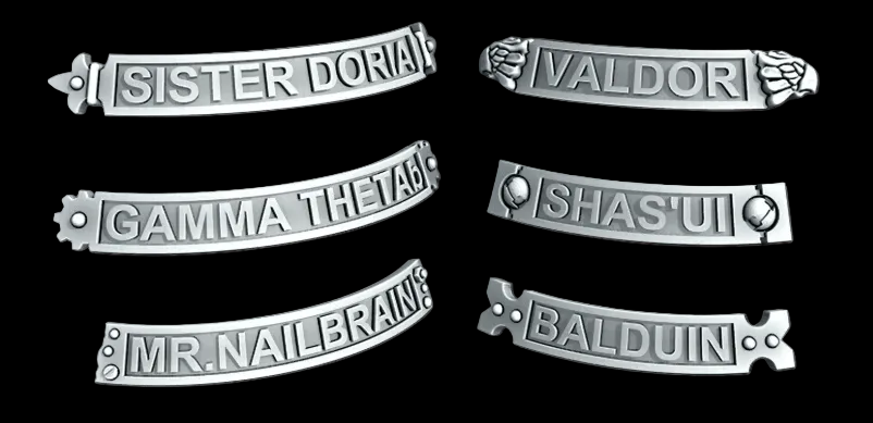 Custom Name Plates