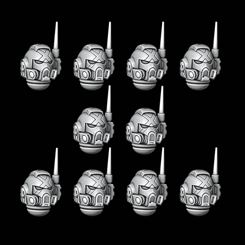 Death Company Infiltrator Helmets X 10 - Archies Forge