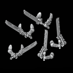 Double Handed Legio Templaris Chainswords - Set of 5 - Archies Forge