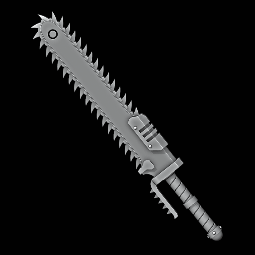 Dreadnought size - Chainsword V2 - Archies Forge