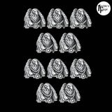 Eagle Shoulder Pads - Set of 10 - Archies Forge