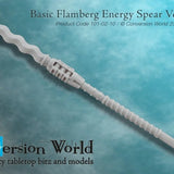 Flamberg Energy Spear Version 1 - Archies Forge