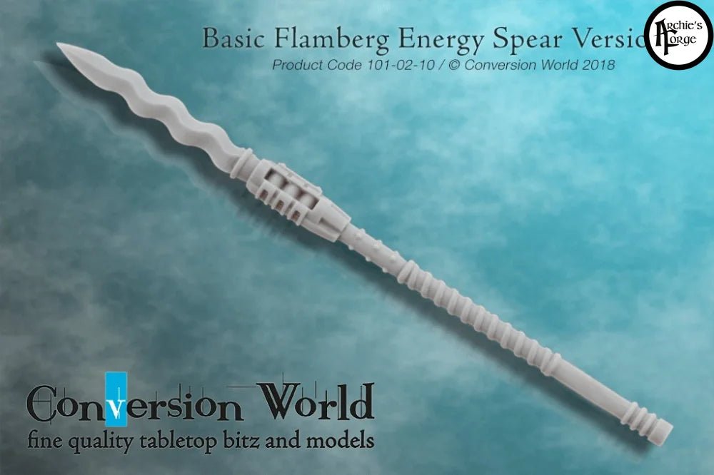 Flamberg Energy Spear Version 1 - Archies Forge