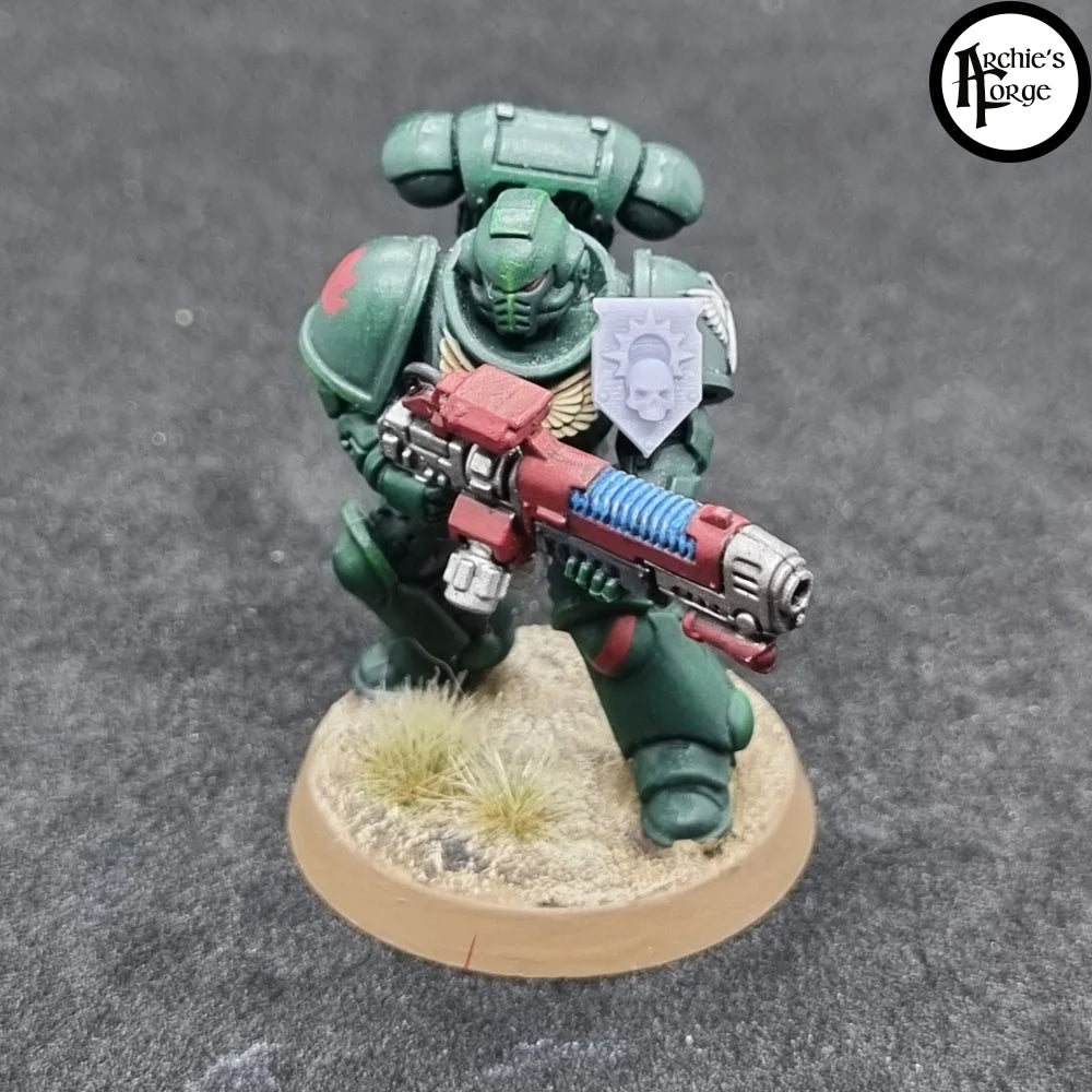 Generic Marine Tilting Shields - Set of 16 - Design 2 - Archies Forge