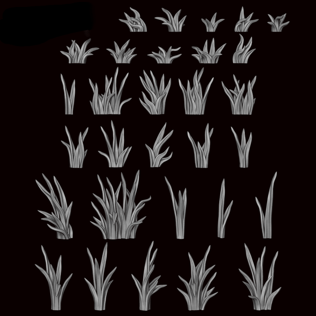 Grass Tufts Medium - Archies Forge
