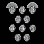 Greek Veteran Helmets - Set of 10 - Archies Forge