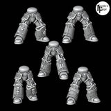 Grey Knight Scale Increase Terminator Legs - Set of 5 - Design 2 - Archies Forge