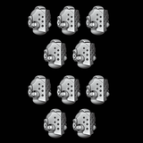 Grimdark Style Knight Helmets - Set of 10 - Archies Forge